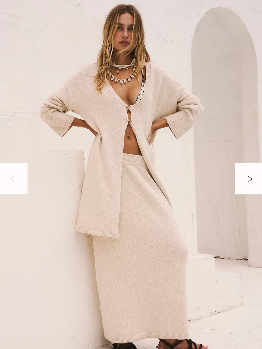 NWT Free People Tamara Sweater Set